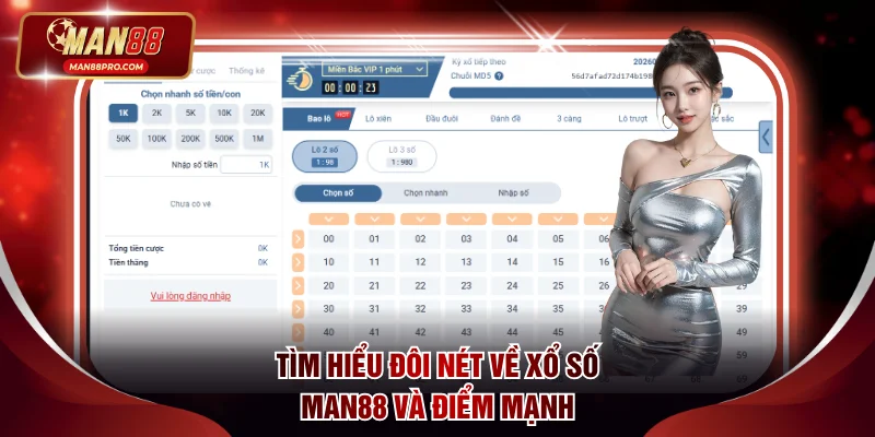 Tìm hiểu đôi nét về xổ số MAN88 và điểm mạnh