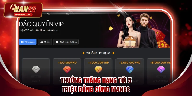 Thưởng thăng hạng tới 5 triệu đồng