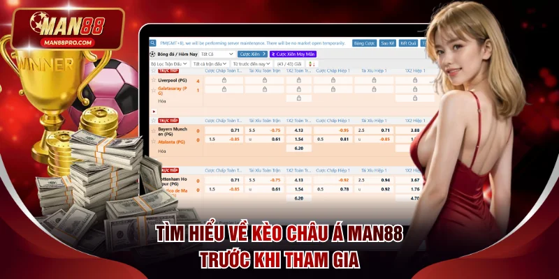 Tìm hiểu về kèo châu Á MAN88 trước khi tham gia