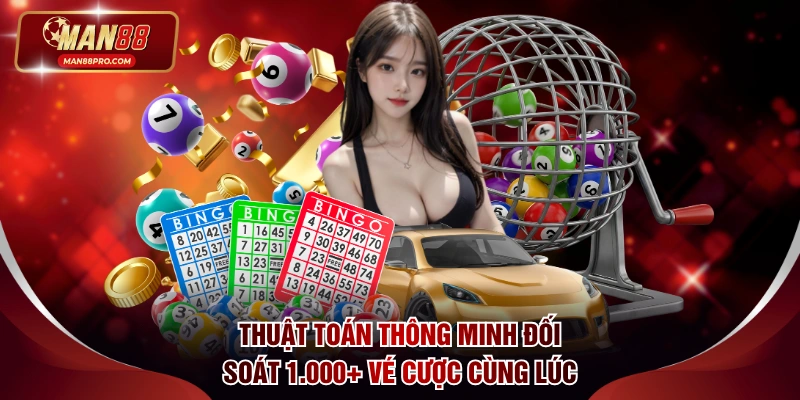 Thuật toán thông minh đối soát 1.000+ vé cược cùng lúc